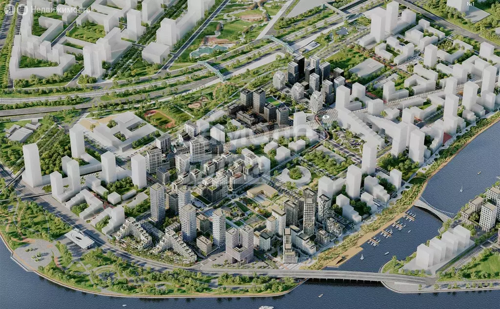 2-комнатная квартира: Москва, набережная Марка Шагала, 11к3 (55.4 м) - Фото 1