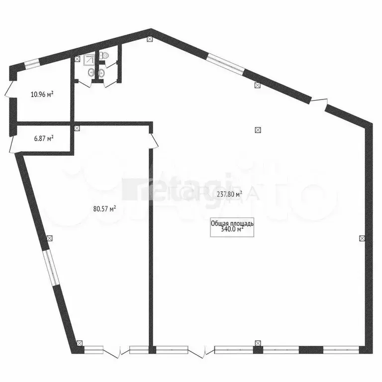 Продам помещение свободного назначения, 340 м - Фото 1