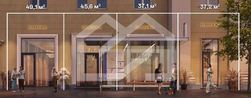 Помещение свободного назначения в Москва Ленинградское ш., 8к2 (37 м) - Фото 1