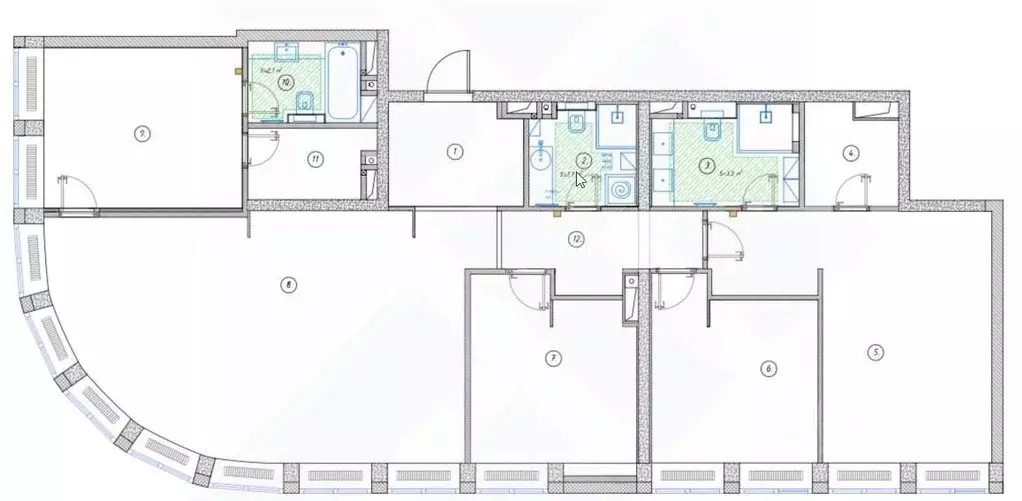 4-к кв. Москва Дружинниковская ул., 15А (173.5 м) - Фото 1