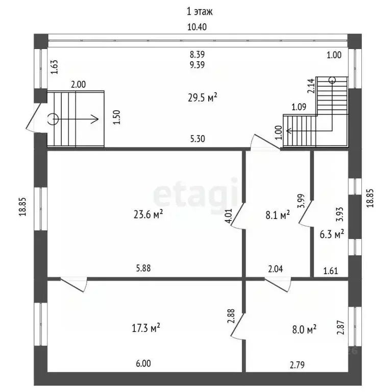 Дом в Московская область, Дубна Октябрьская ул., 69 (182 м) - Фото 2