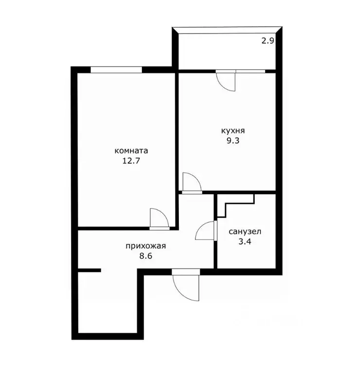 1-к кв. Краснодарский край, Краснодар пос. Пригородный, ул. Сербская ... - Фото 1