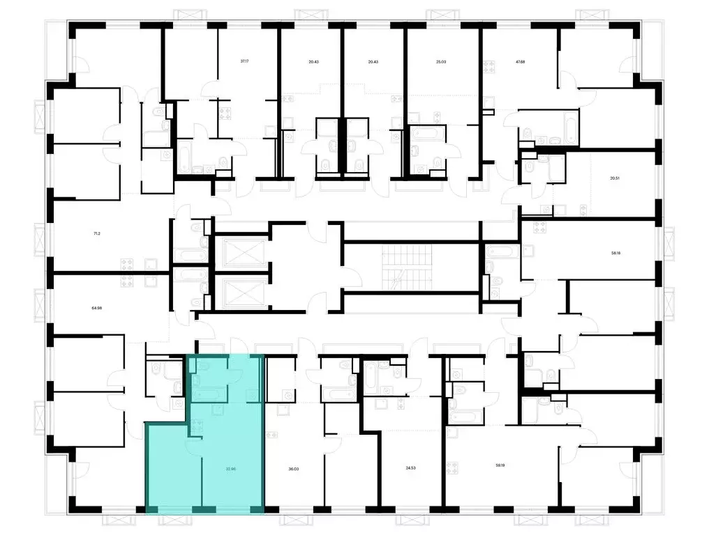 1-комнатная квартира: Улан-Удэ, Советская улица, 6/2 (32.96 м) - Фото 1