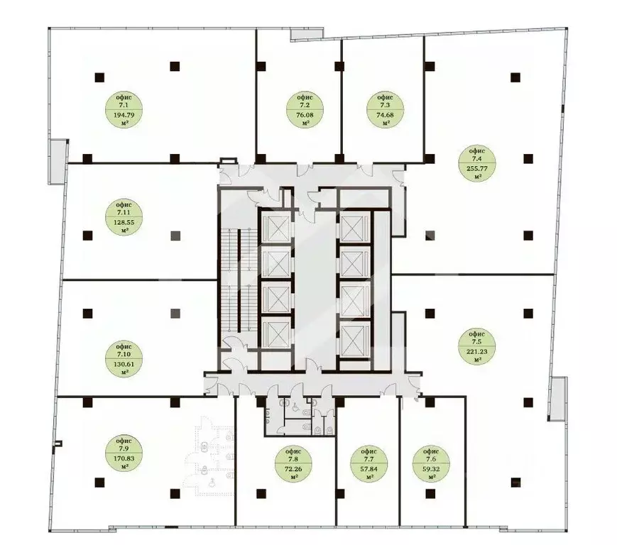 Офис в Москва ул. Неверовского, 10С3 (256 м) - Фото 2