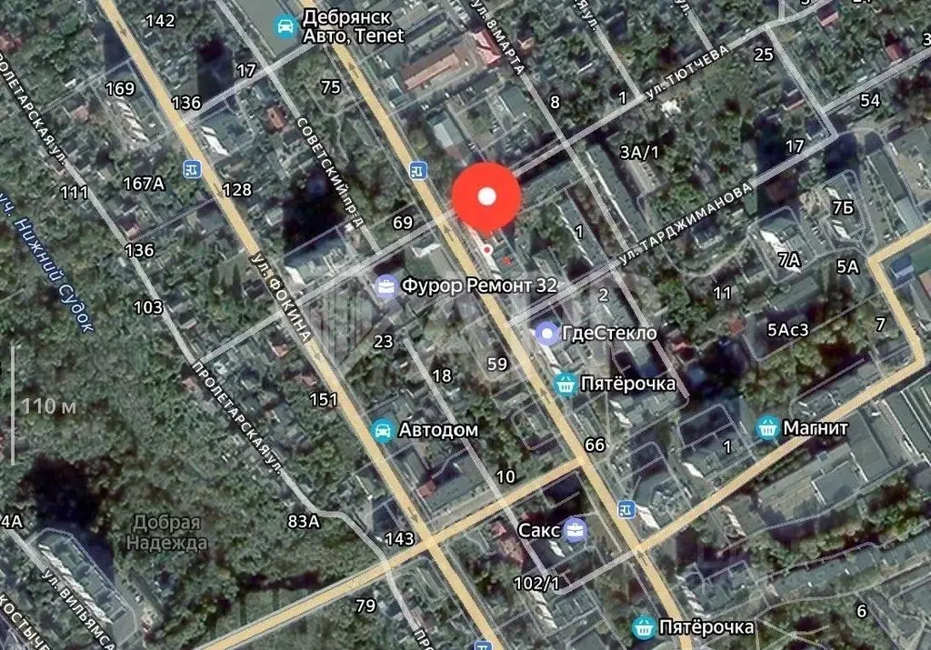 Помещение свободного назначения в Брянская область, Брянск Советская ... - Фото 2