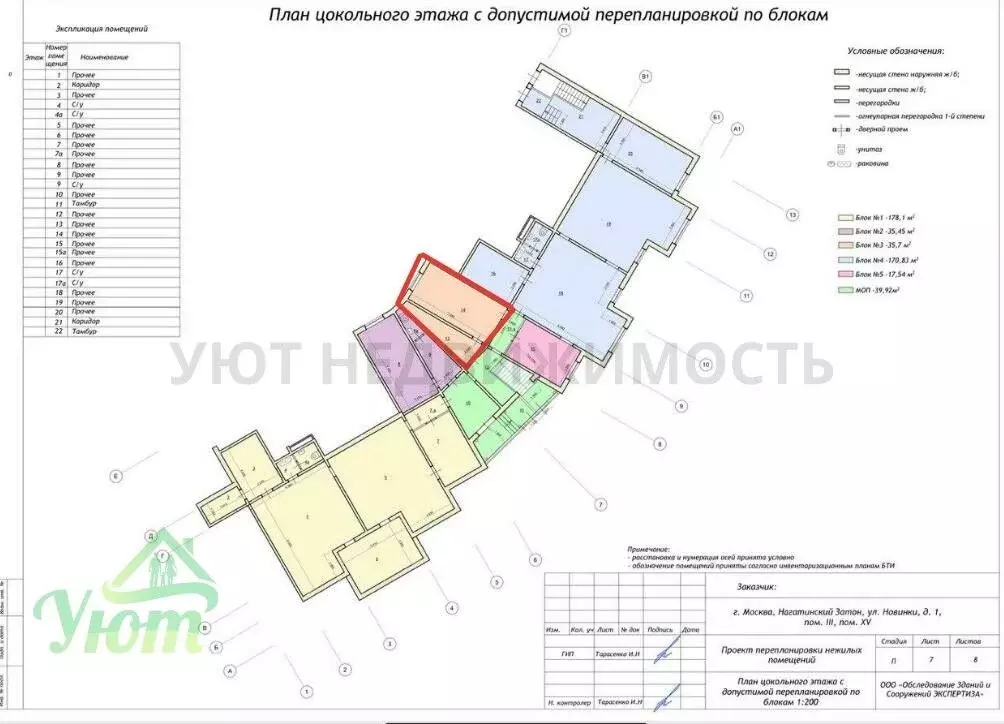 Помещение свободного назначения в Москва ул. Новинки, 1 (36 м) - Фото 1