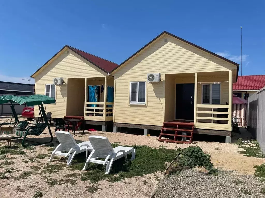 Дом в Краснодарский край, Ейский район, Должанская ст-ца, Коса Долгая ... - Фото 1