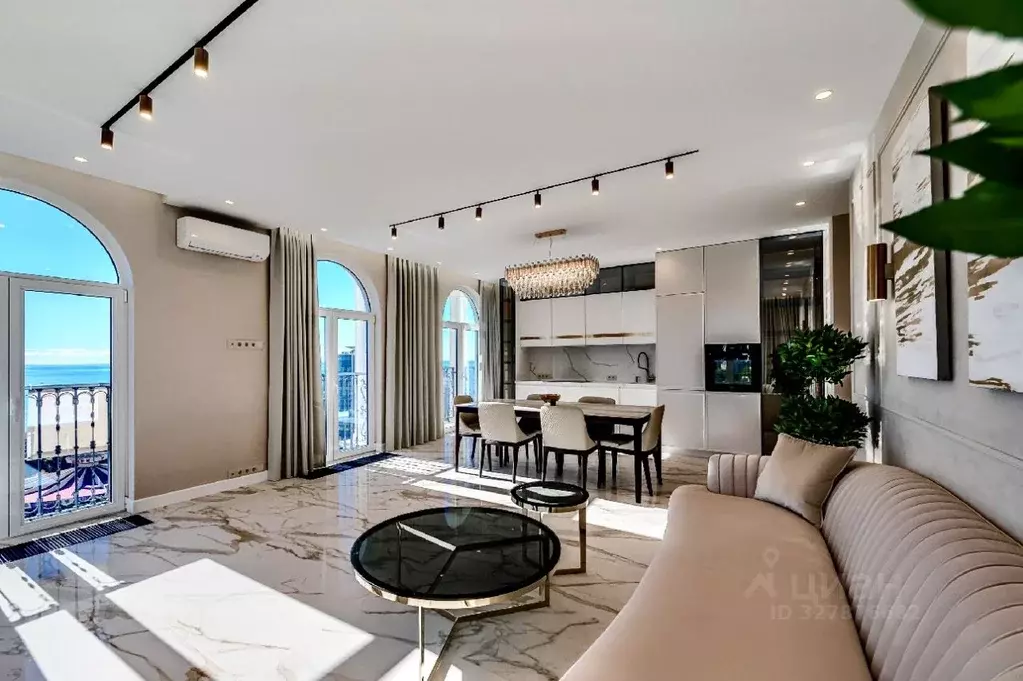 2-к кв. Краснодарский край, Сочи Светлана мкр, ул. Депутатская, 10Дк1 ... - Фото 2