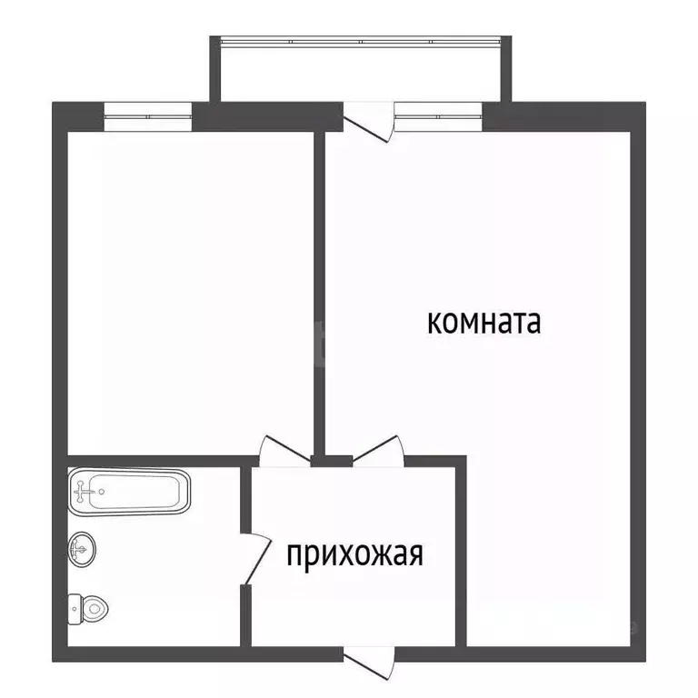 1-к кв. Иркутская область, Иркутск Байкальская ул., 346/3 (40.0 м) - Фото 2