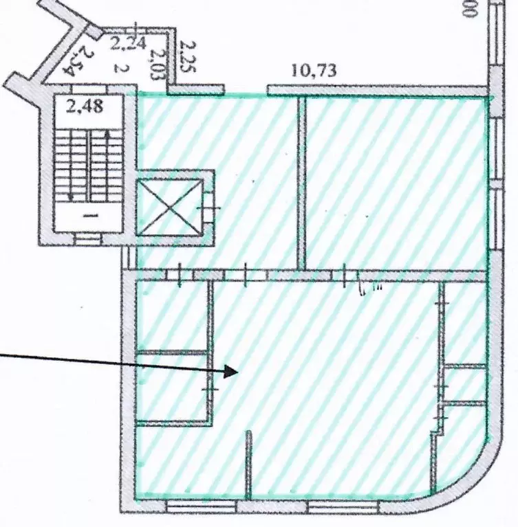 Помещение свободного назначения в Чувашия, Чебоксары просп. 9-й ... - Фото 2