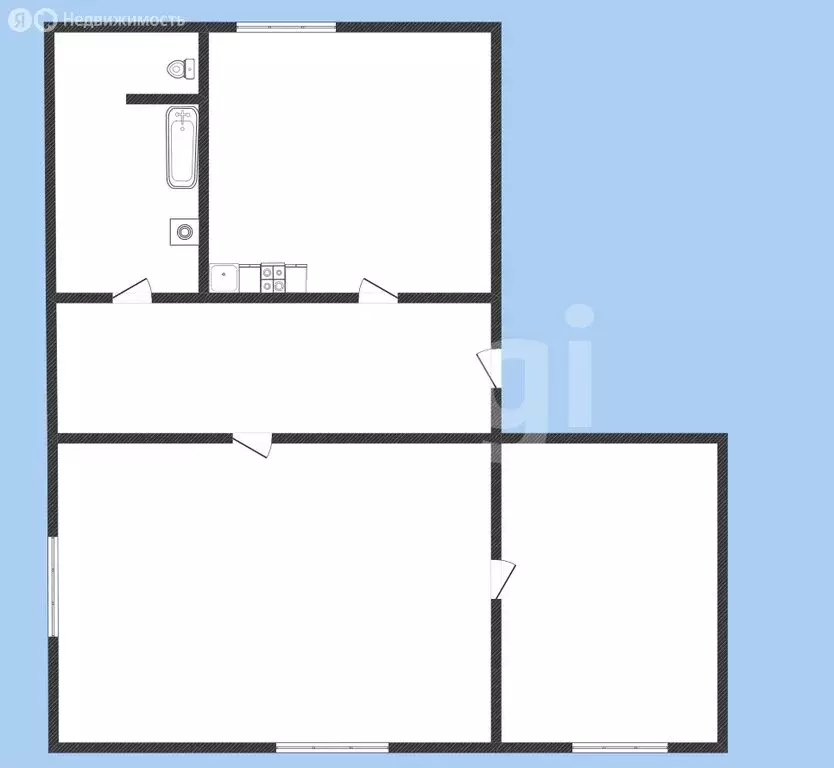 2-комнатная квартира: Иркутск, улица Мухиной, 48 (43.8 м) - Фото 1