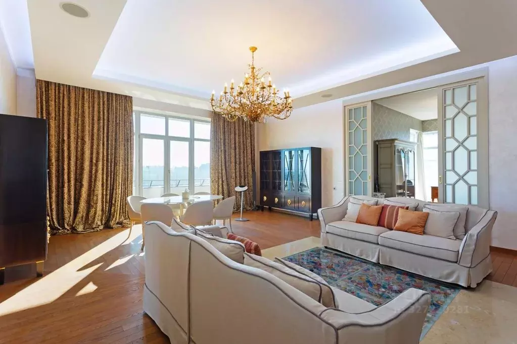 4-к кв. Москва Мосфильмовская ул., 70к6 (373.0 м) - Фото 1