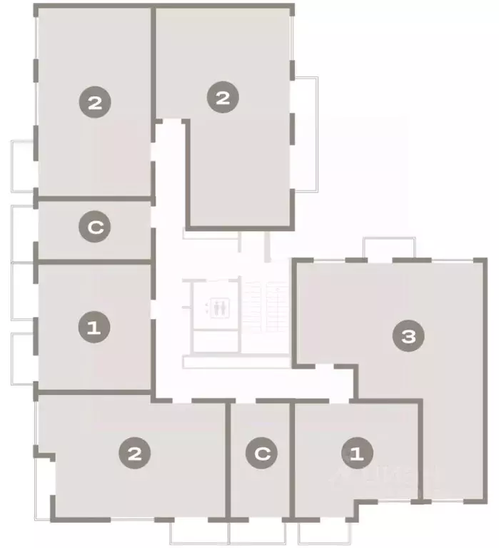 Студия Свердловская область, Екатеринбург Сортировочный жилрайон, ... - Фото 1