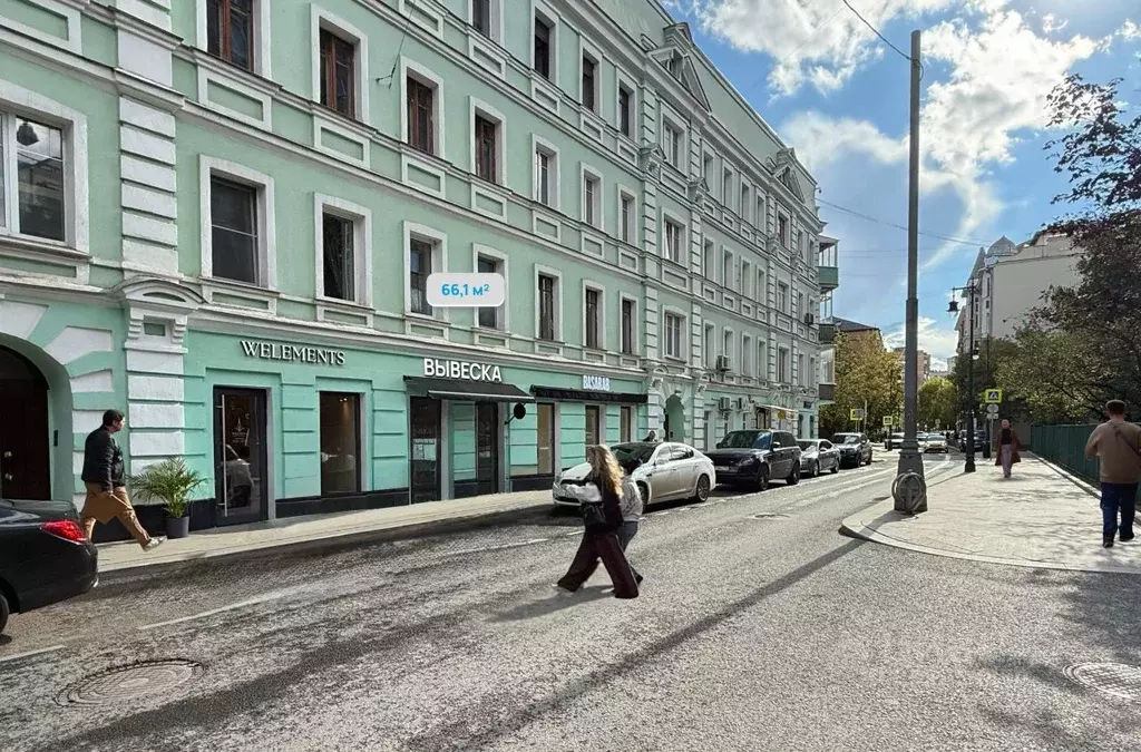 Помещение свободного назначения в Москва Богословский пер., 16/6С1 (66 ... - Фото 2