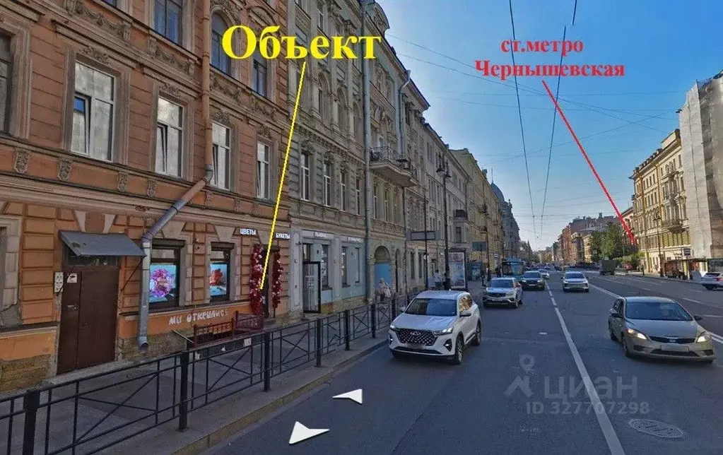 Помещение свободного назначения в Санкт-Петербург Кирочная ул., 29 (70 ... - Фото 2