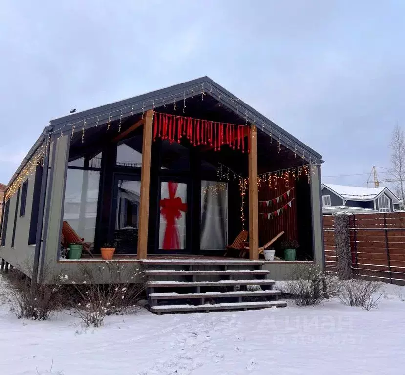 Дом в Ленинградская область, Всеволожский район, Агалатовское с/пос, ... - Фото 2
