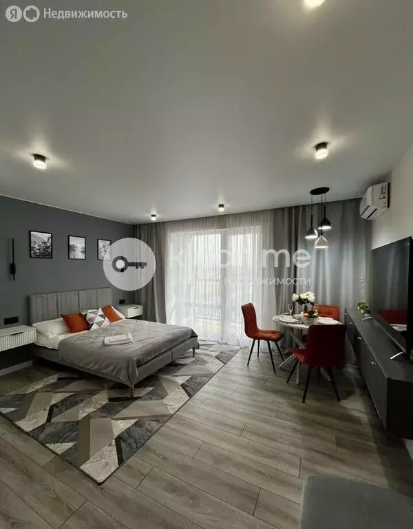 Квартира-студия: село Усады, улица Тёплых Встреч, 5 (31 м) - Фото 2