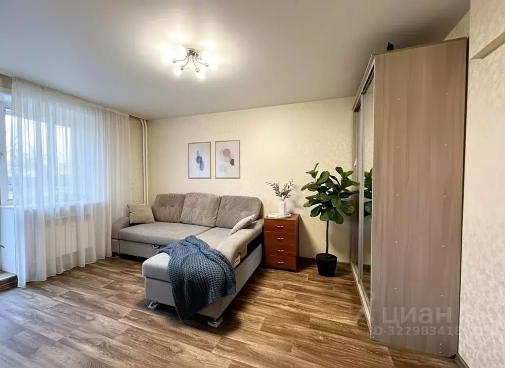 1-к кв. Иркутская область, Иркутск ул. Пискунова, 148/4 (40.0 м) - Фото 1