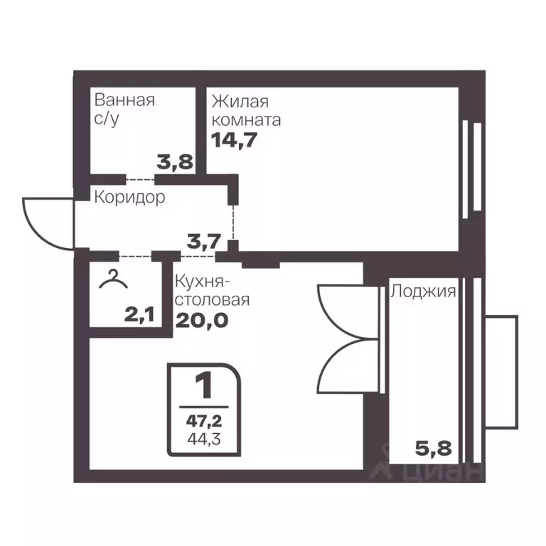 1-к кв. Челябинская область, Магнитогорск Голос Притяжение жилой ... - Фото 0