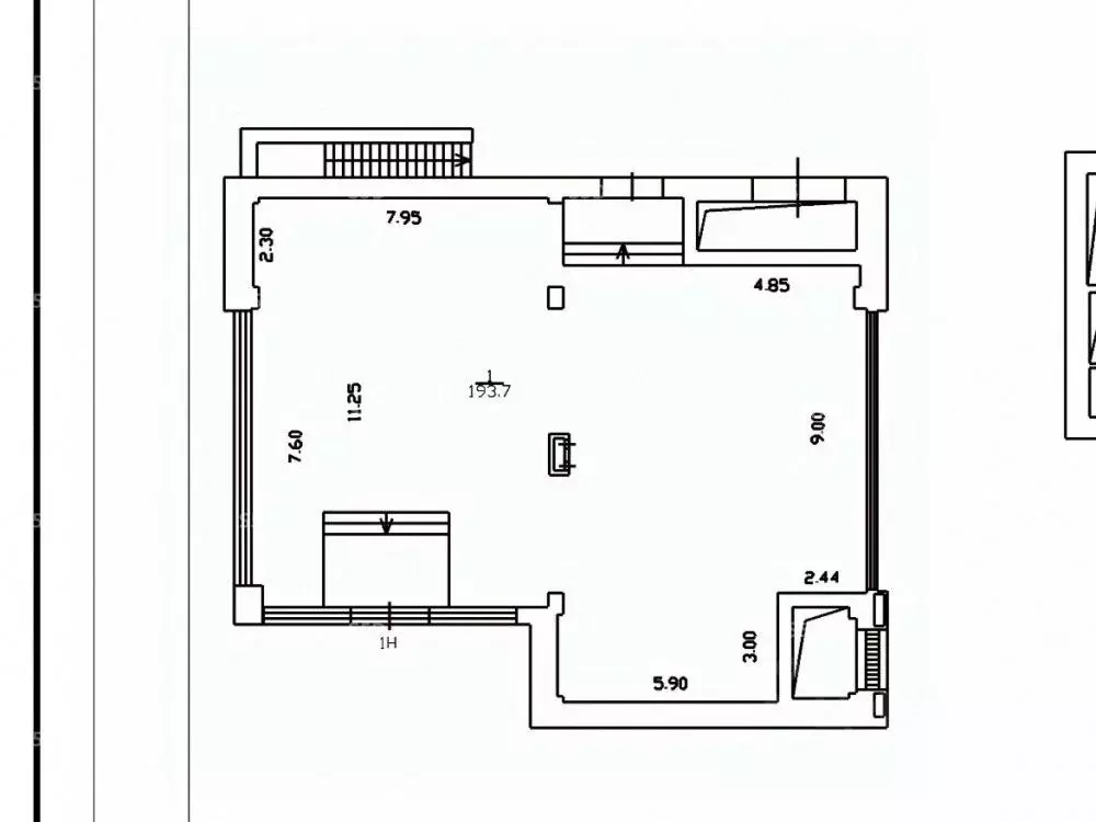 Торговая площадь в Москва 2-я Звенигородская ул., 12С1 (194 м) - Фото 2