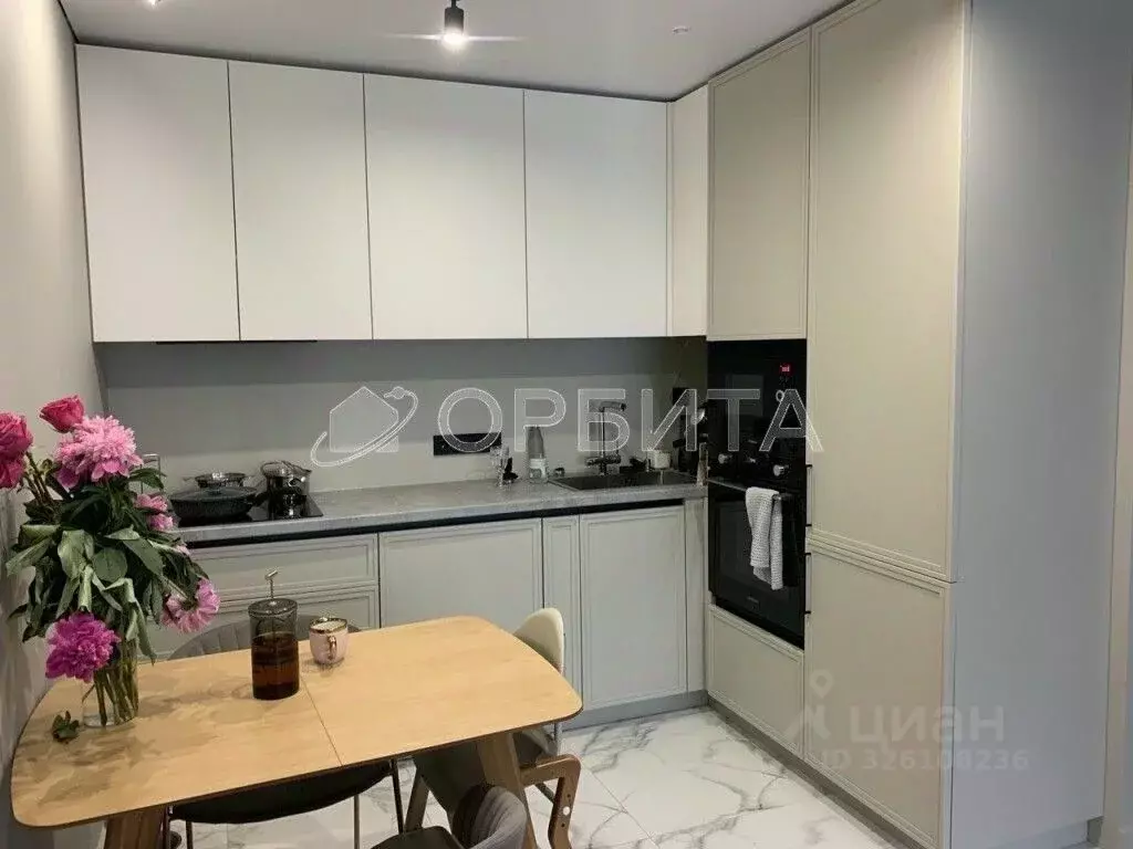 2-к кв. Тюменская область, Тюмень ДОК мкр, ул. Воронинская, 43 (57.1 ... - Фото 1