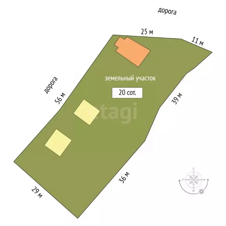 Дом в Хабаровский край, Комсомольский район, с. Пивань ул. 1-я ... - Фото 2