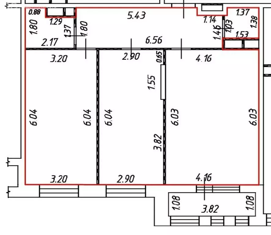 3-комнатная квартира: Мытищи, Новомытищинский проспект, 62к1 (78.6 м) - Фото 1