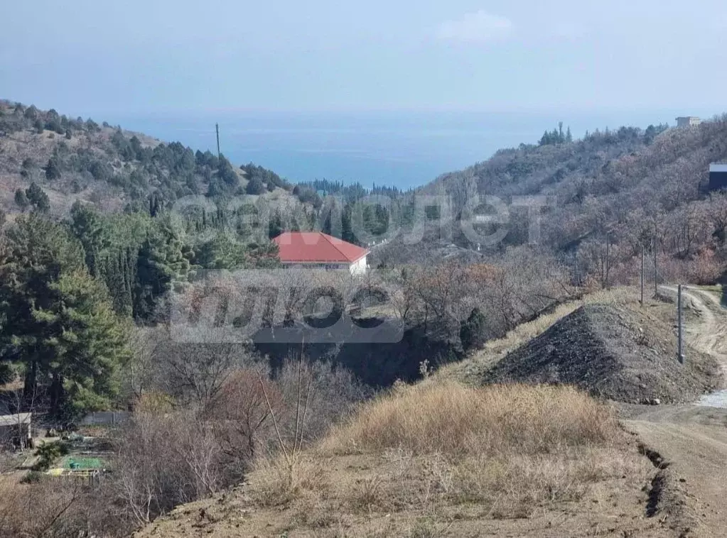 Участок в Крым, Алушта муниципальный округ, пос. Семидворье  (12.7 ... - Фото 1
