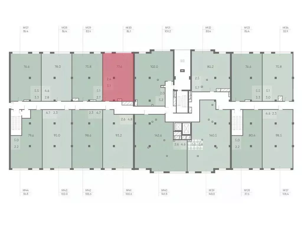 Офис в Санкт-Петербург Партизанская ул., 5 (85 м) - Фото 2