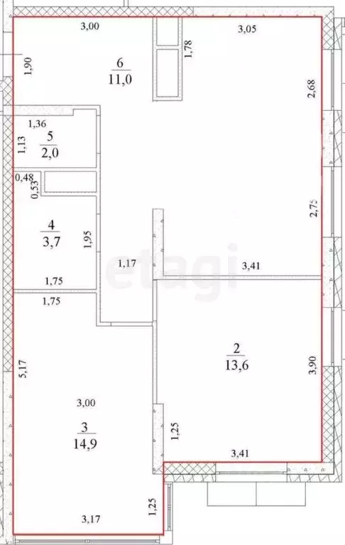 2-к кв. Ульяновская область, Ульяновск ул. Народного учителя Латышева, ... - Фото 2