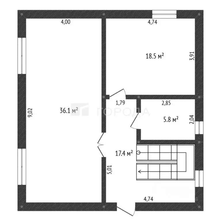 Дом в Алтайский край, Барнаул Морозный пер., 6 (134 м) - Фото 2