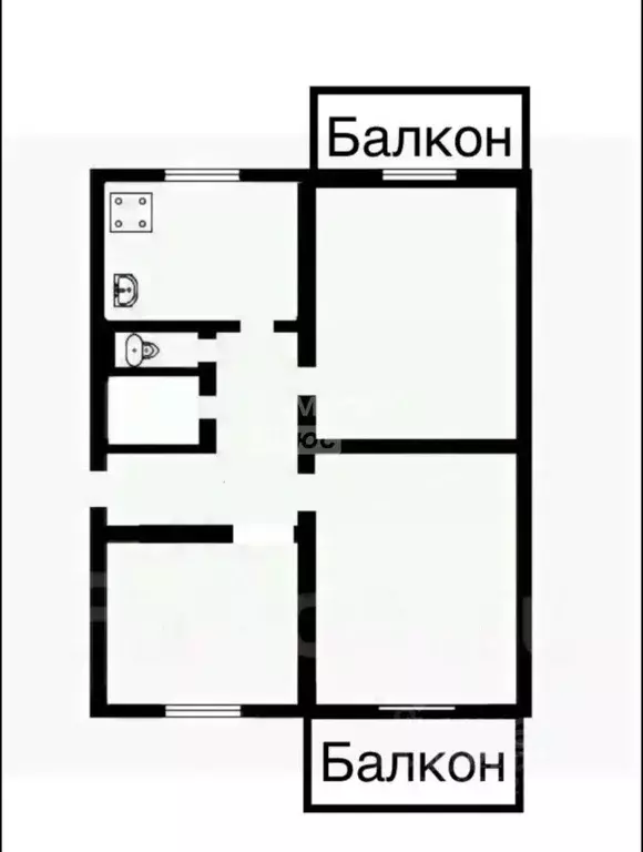 3-к кв. Московская область, Ногинск Богородский городской округ, ... - Фото 2