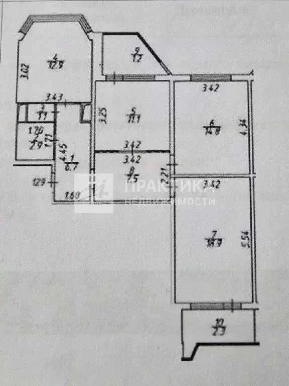 Продается 3-комнатная квартира - Фото 1