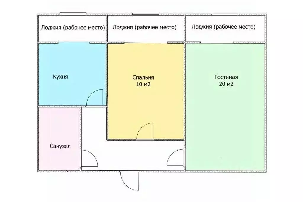 2-к кв. Москва 2-й Крестовский пер., 12 (50.0 м) - Фото 1