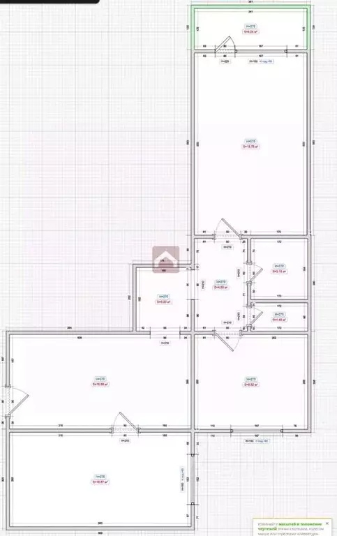 2-к кв. Саратовская область, Саратов ул. Имени Ф.А. Блинова, 25А (68.0 ... - Фото 2