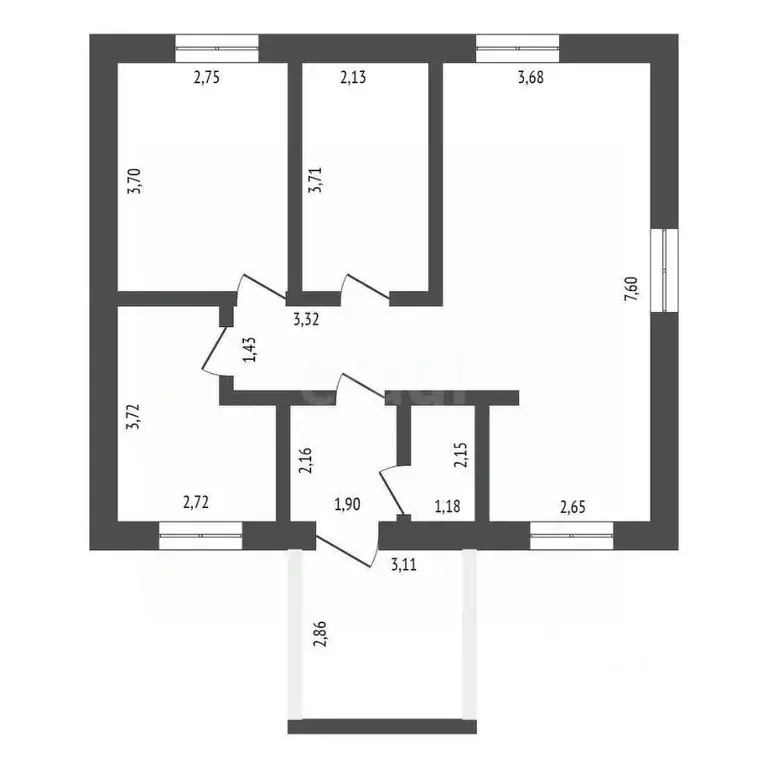 Дом в Амурская область, Благовещенский район, с. Чигири ул. ... - Фото 2