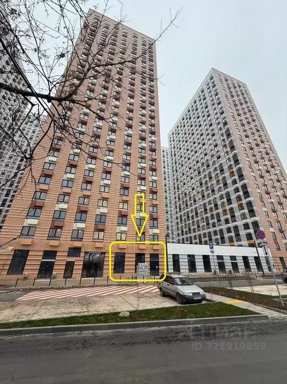 Помещение свободного назначения в Москва Амурский парк жилой комплекс, ... - Фото 2