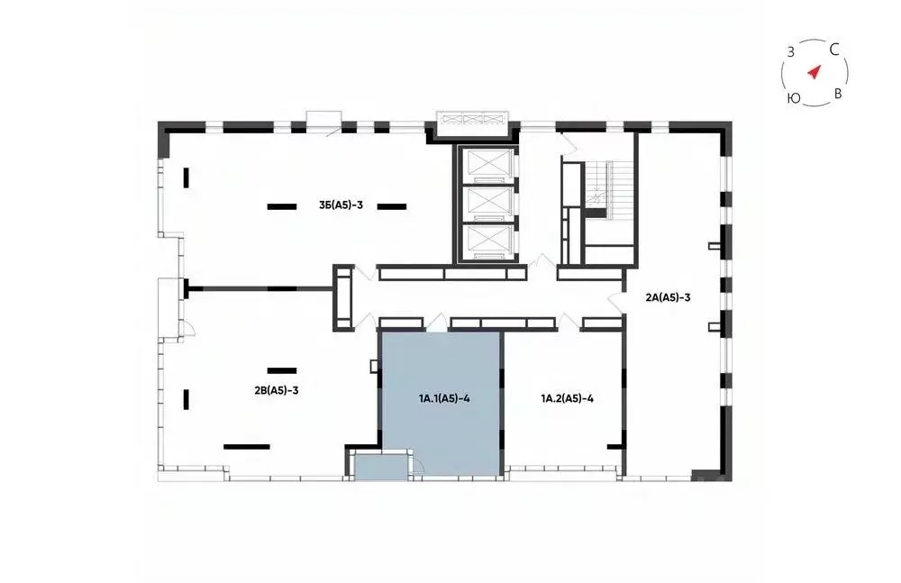 Студия Татарстан, Казань Минтимер жилой комплекс (43.22 м) - Фото 2