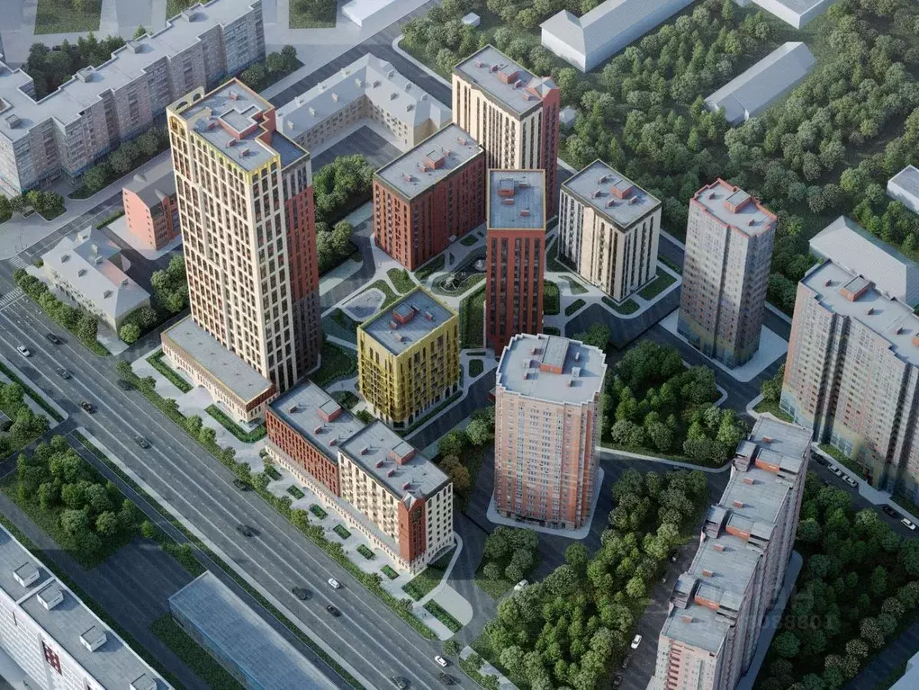 Студия Новосибирская область, Новосибирск Русское солнце жилой ... - Фото 1