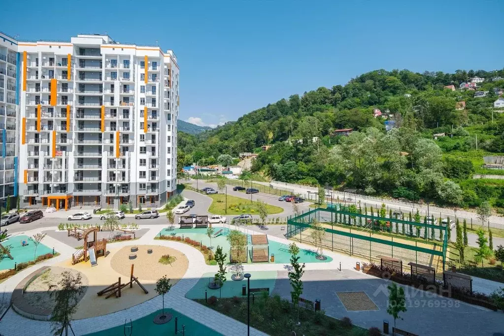 Студия Краснодарский край, Сочи ул. Искры, 88к6 (31.0 м) - Фото 0