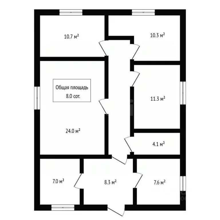 Дом в Алтай, Майминский район, с. Кызыл-Озек ул. Окулич-Казариной, 25А ... - Фото 2