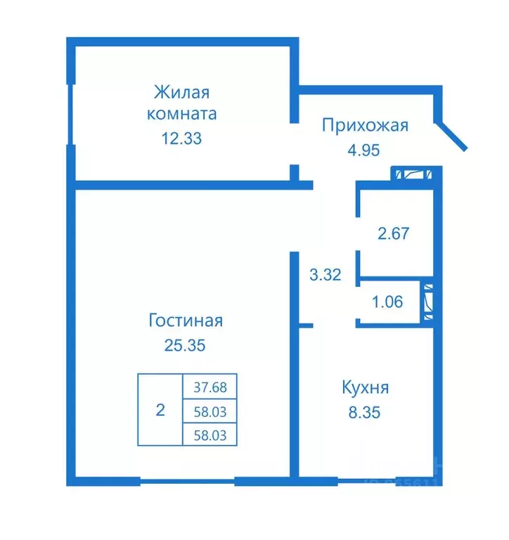 2-к кв. Новосибирская область, Новосибирск ул. Татьяны Снежиной, 43 ... - Фото 0