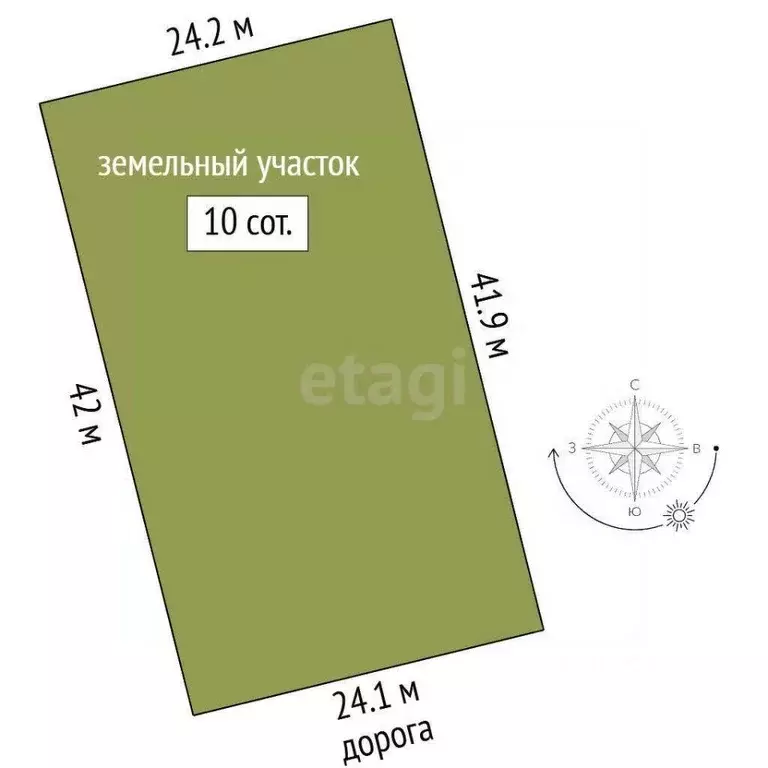 Участок в Крым, Ленинский район, Калиновское с/пос, Насыр урочище, № ... - Фото 2