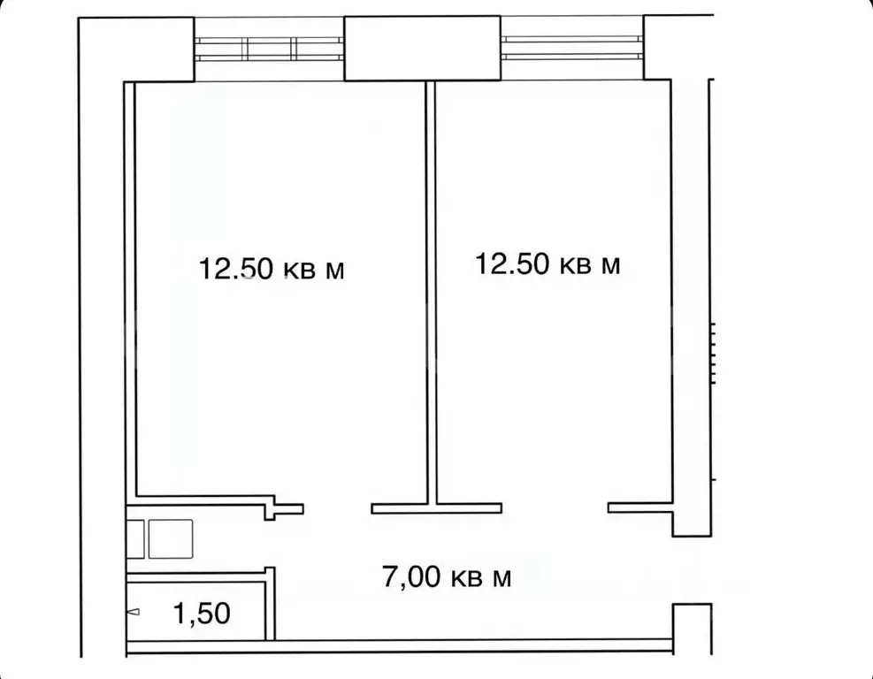 1-к кв. Чувашия, Чебоксары ул. Мате Залка, 12 (35.0 м) - Фото 2