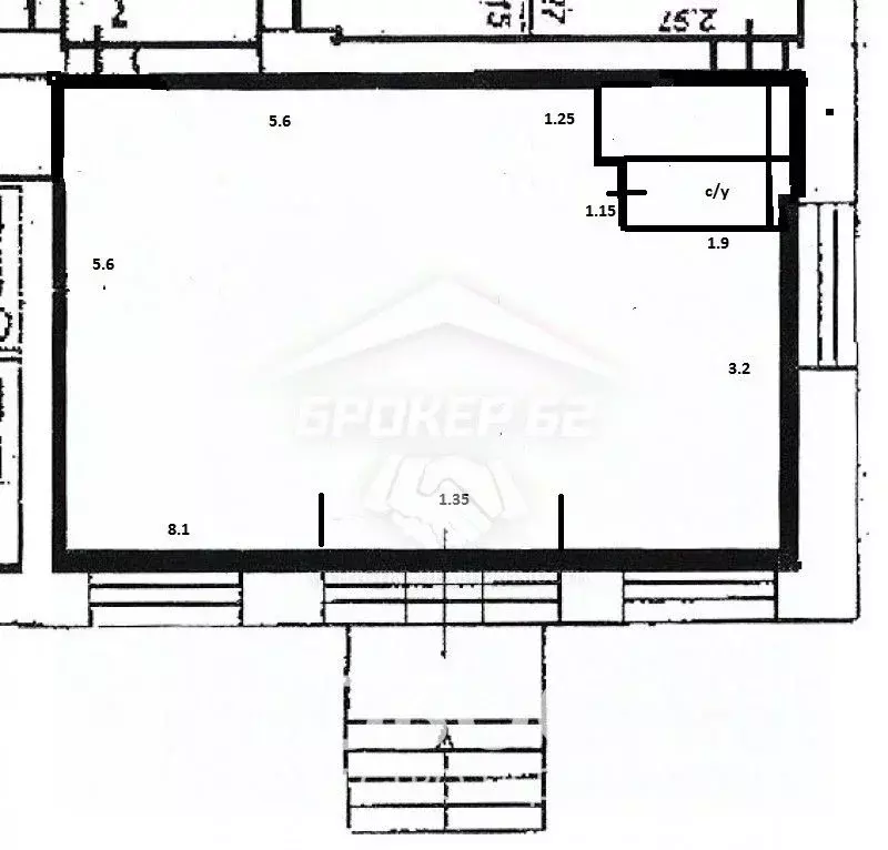 Торговая площадь в Рязанская область, Рязань ул. Свободы, 3 (43 м) - Фото 1