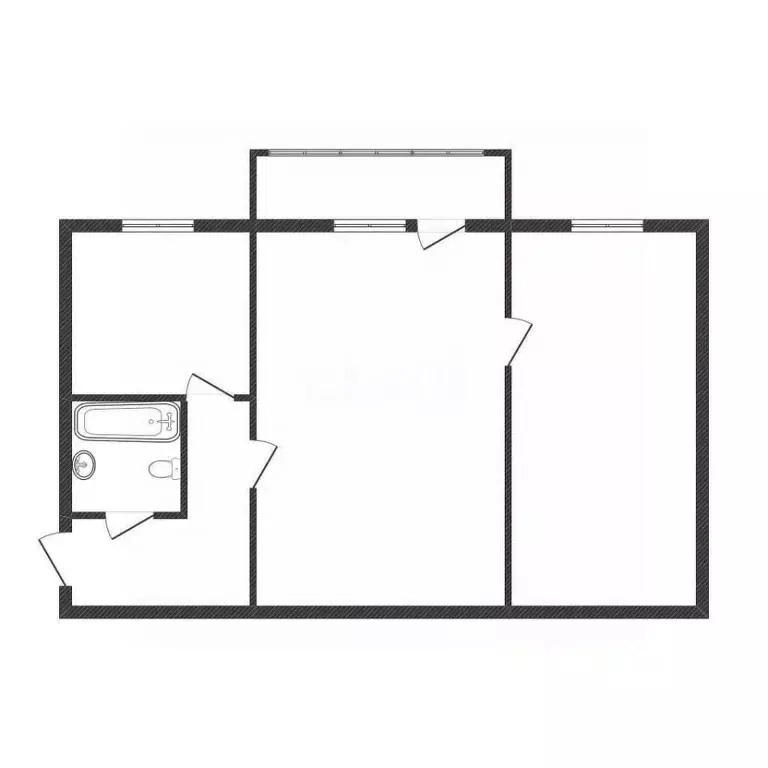 2-к кв. Костромская область, Кострома ул. Димитрова, 8 (44.7 м) - Фото 2