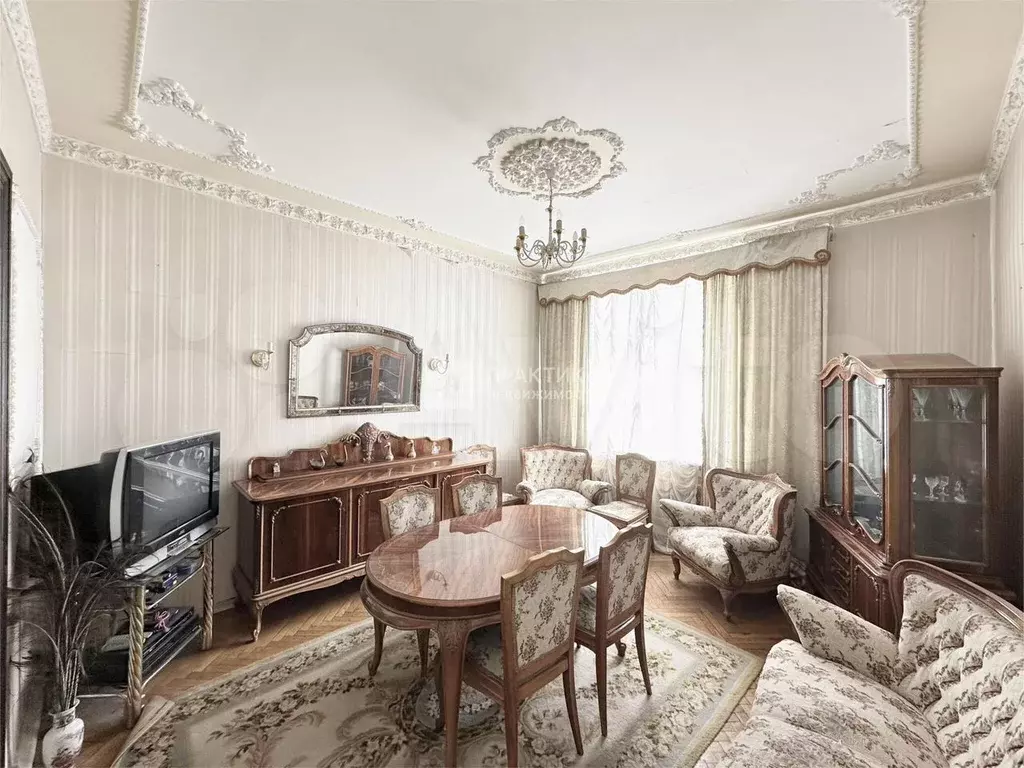 4-к. квартира, 105,6 м, 4/8 эт. - Фото 1