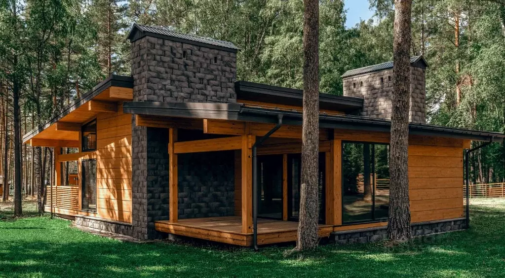 Коттедж в Ленинградская область, Приозерский район, Громовское с/пос, ... - Фото 1