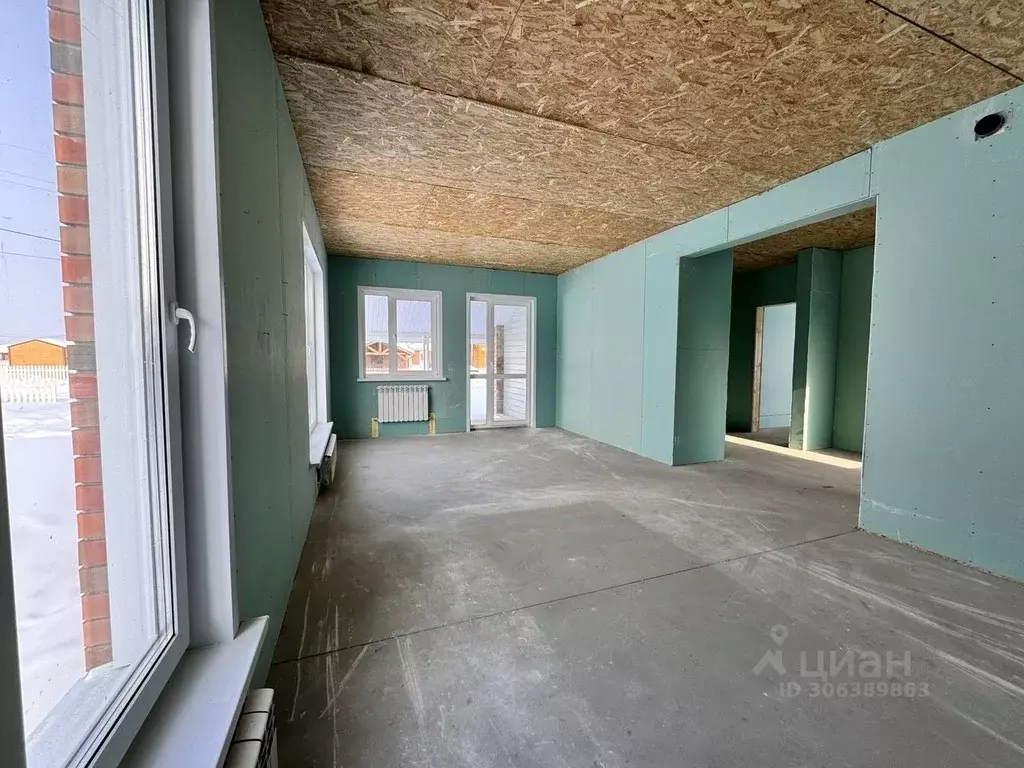 Дом в Омская область, Омский район, с. Красноярка  (98 м) - Фото 2