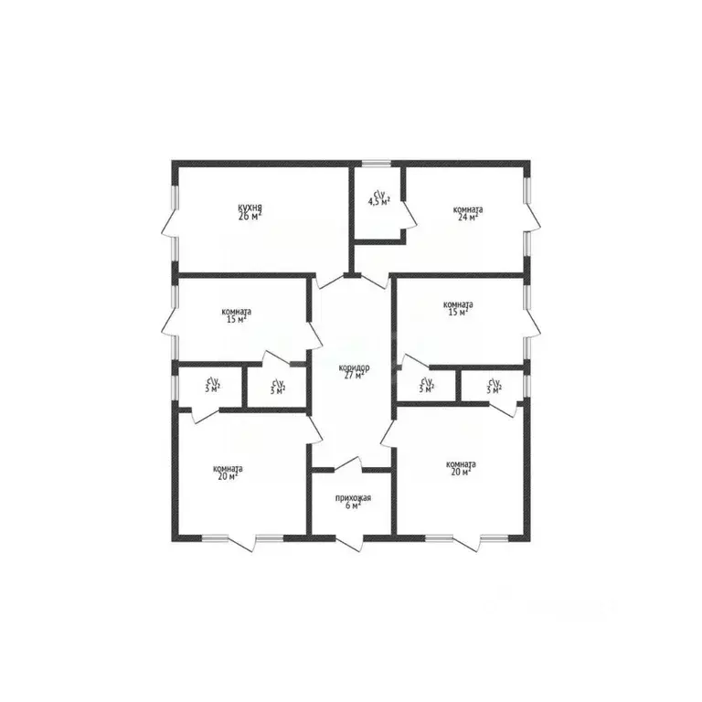 Дом в Адыгея, Майкопский район, Даховское с/пос, с. Хамышки ул. Мира ... - Фото 2